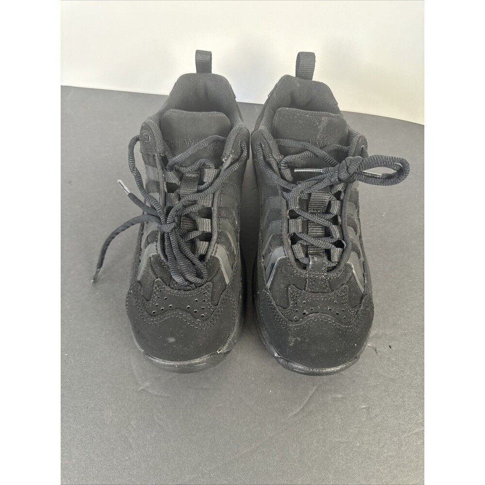 Red Wing 2351 Womens Black‎ Leather Work Sneaker Steel Toe Shoe Size 6 B (12/07)